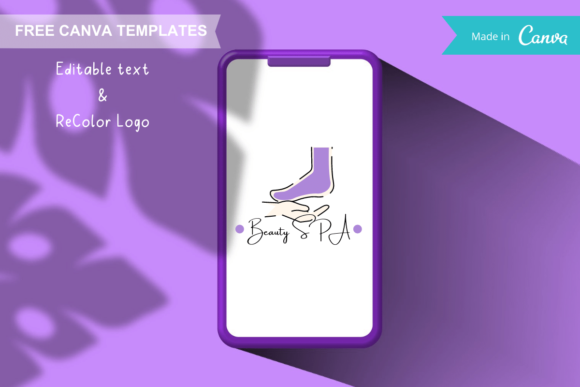 Download Canva Logo Templates - Foot Treatment - Treatment Collection